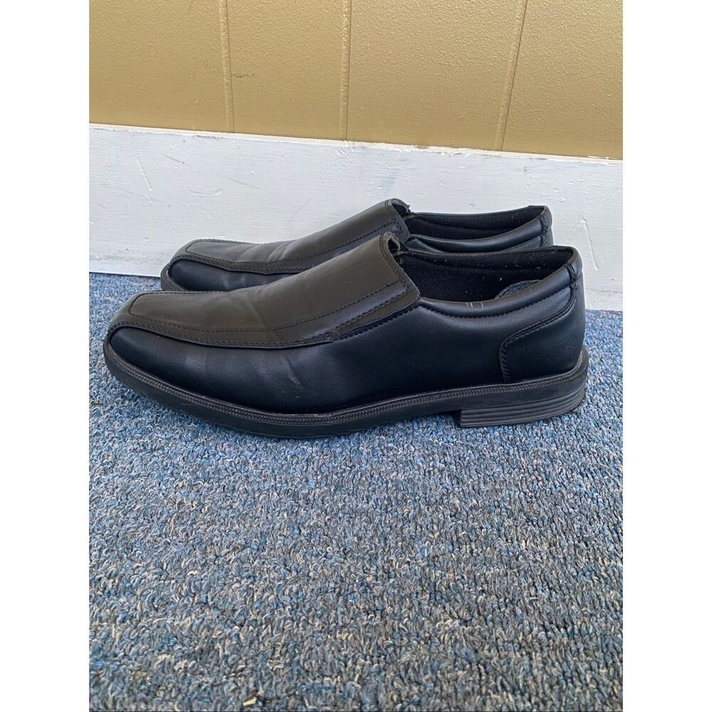 George men 13 slip on dress shoes black